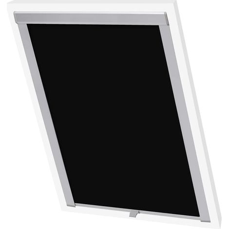Maison Exclusive - Tenda a Rullo Oscurante Persiana Nera M06/306
