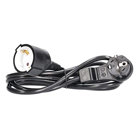 AS Schwabe 50212 Alimentazione Prolunga Nero 2 m H05VV-F 3G 1,5 mm² (1/4)
