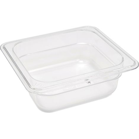 Bac gastronorme - 1/6 GN - Profondeur 6,5 cm - Polycarbonate - Maxima