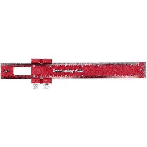 Outils de menuiserie Règle Règle de traçage 8 pouces-- (1/5)