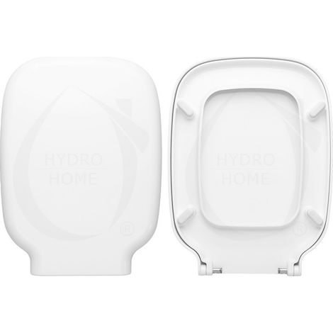 Copriwater Sprint Flaminia termoindurente Soft Close avvolgente bianco come originale (1/4)