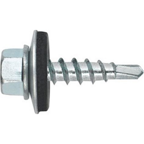 FS - TOR. CUBIERTA METAL-MADERA "FARMER SCREW" 4,8X035,0-ZINC ( 250 u.)