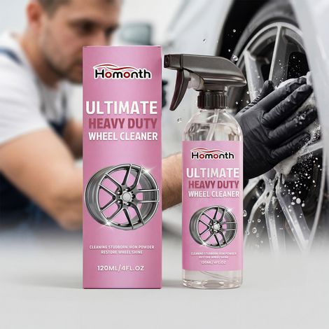 Felgenreiniger für Autofelgen, entfernt mühelos Flecken, geeignet für verschiedene Felgentypen – 120 ml -- DE (1/5)