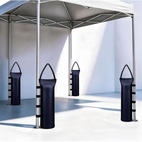 4 Sacs de Sable 40kg, Poids pour Tonnelle, Tente, Parasol (1/5)