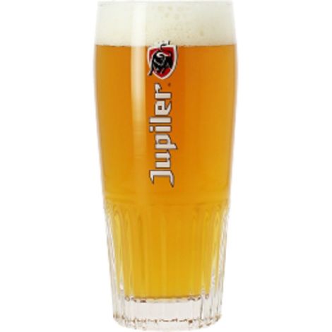 Jupiler - Lot de 6 verres à bière 25 cl