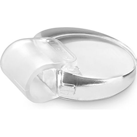 Bouchon adhésif transparent silencieux INOFIX blister (1/2)