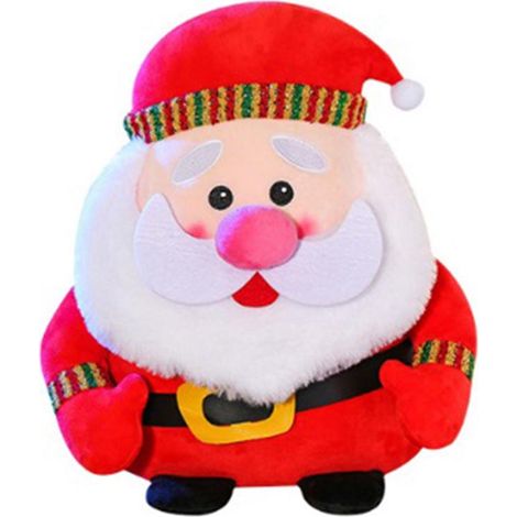 Peluche di Babbo Natale con la barba, morbido e carino, di Eujgoov, ideale per decorare l'albero di Natale di hotel e camere da letto (17) (1/5)