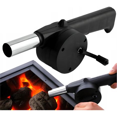 SOFFIATORE DO55 PER ACCENSIONE DI CAMINETTO, GRIGLIA, CAMINO, BARBECUE, MANUALE
