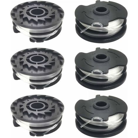 6er Set Ersatz-Garnrollen für LIDL Parkside PRTA 20-Li A1, B2, C3, PRT 550 A1, A3, PRT 300 A1 FLITI (1/4)
