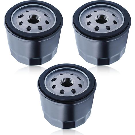 3pcs Oil Filters for CH18 CH22 CV18 CV19 SV710 Engine Lawn Mower, for John Deere/MTD/Cub Cadet/Husqvarna, Replaces 1205001 AM125424 GY20577 98020 (1/5)