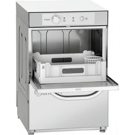 Lave-verres pro (L)350 x (P)350 mm avec pompe de vidange, sans adoucisseur, 2600 W, 220 V - MONO (1/5)