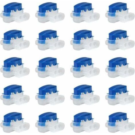 Packung mit 20 harzgefüllten Kabelverbindern für Automower Mähroboter. (1/4)