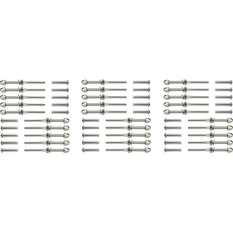 30x Threaded Boulon et Pédale Kit de Garde-Corps de Câble à Boule, 0,32 cm (1/5)