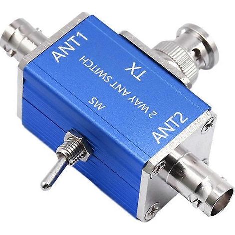 2-Wege-CB/HAM-Antennen-Koaxialschalter, 100 W, 1–30 MHz, BNC-Anschluss (1/5)