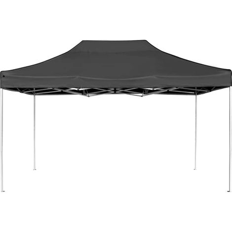 Maison Exclusive - Profi-Partyzelt Faltbar Aluminium 4,5x3 m Anth (1/5)