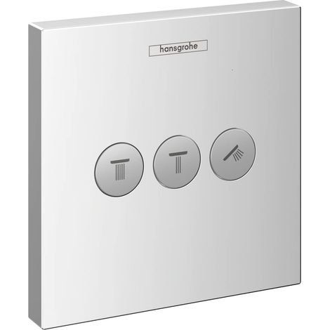 hansgrohe ShowerSelect, robinet, encastré, pour 3 consommateurs, (1/5)