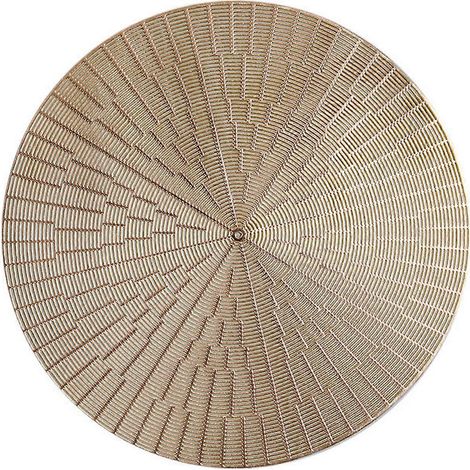 Set de table rond résistant à la chaleur et anti-brûlure, tapis de protection pour table à manger, décoration intérieure (1/5)