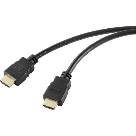 SpeaKa Professional HDMI Cavo Spina HDMI-A, Spina HDMI-A 1.50 m Nero SP-10481288 UHD 8K,, guaina in PVC Cavo HDMI (1/3)