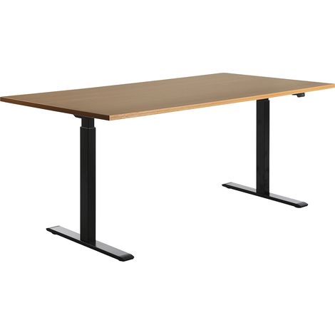 Topstar, Bureau assis-debout électrique, droit, l x p 1800 x