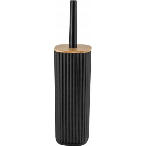 Wenko Rotello Conjunto de Limpieza para WC Blanco Negro