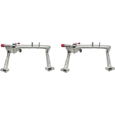 2X LR122710 LR041788 AJ814006 Tuyau de collecteur de chauffage/flux de refroidissement pour Land Rover Discovery LR4 Range Rover RR 3.0L V6 (1/5)