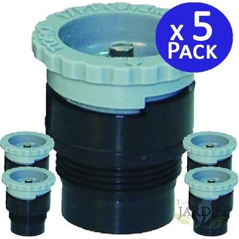 Set di 5 Ugello Toro T-VAN17 per diffusori di irrigazione da 5,2 m, ugello con filettatura maschio, angolo regolabile