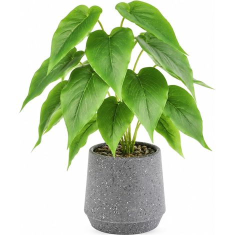 Plante Artificielle Pot Petite Plante Déco de Bureau 1 Pièce (1/5)