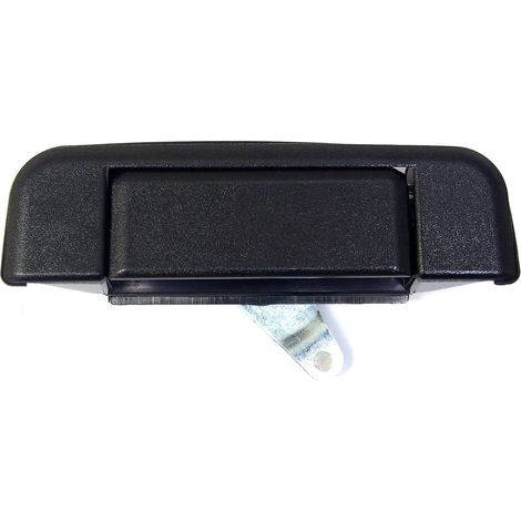 1 - Poignée De Coffre - Accessoire De Benne - Pour Toyota Hilux 1989-2015 - Sans Trou De Serrure - Noir (1/4)