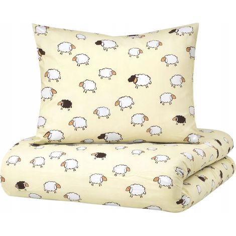 Ensemble de literie pour enfant 120x160 en coton polonais de qualité supérieure, 2 pièces (1/5)