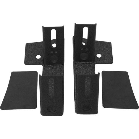 Supports de montage de lampe de travail LED pour pare-brise, pilier A, remplacement en acier au carbone pour Jeep Wrangler JK 2DR/4DR 20072017 (1/5)