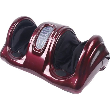 Masajeador de pies, amasado shiatsu, compresión de aire, rojo (1/2)