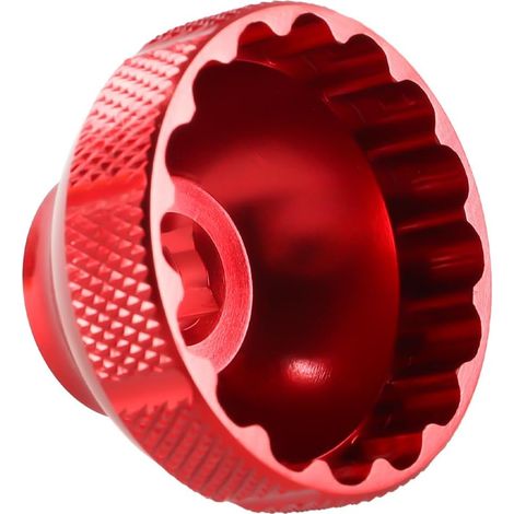 Outil De Démontage De BoTier De Pédalier Externe BBT-69.2, 16 Encoches, 44 Mm, Rouge (1/5)