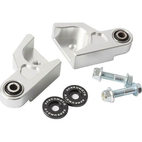 Kit de bras de levier chromé pour abaissement de la suspension arrière compatible avec Honda ADV350, Forza 350 et NSS350