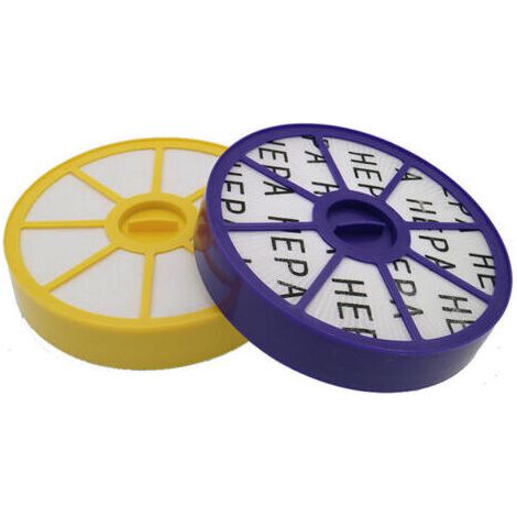 HEPA filter set for front and back for Dyson DC05 DC08 DC15 DC19 DC20 DC21 vacuum cleaner motor replacement, front and bottom.--DTEKGAZ (1/4)