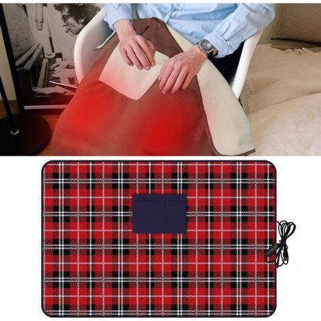 Couverture chauffante électrique USB pour voiture, châle chauffant, couverture pliable pour les genoux, couverture électrique pliable pour les voyages en voiture, camping (1/5)