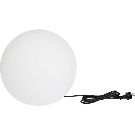 Lumisky – Boule lumineuse filaire extérieure LED blanche – Ø60cm – Alimentation secteur – Éclairage puissant pour ambiance extérieure