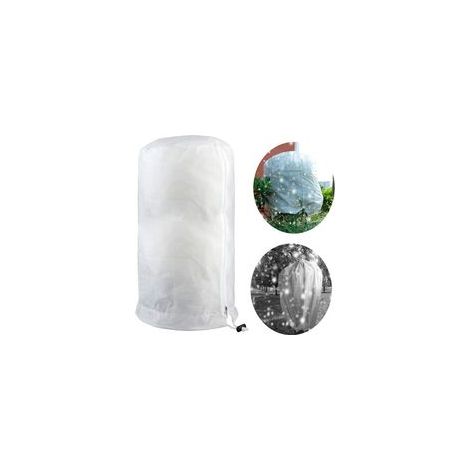 protections pour plantes, protection contre le gel, couverture d'hiver pour arbres, polaire blanche, (1/5)
