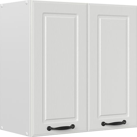 Hängeschrank R-Line, Weiß Landhaus, 60 cm, Vicco