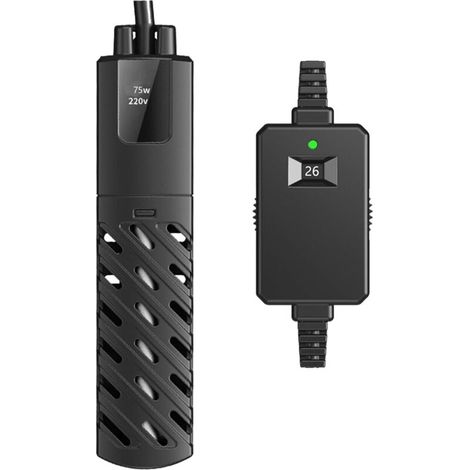 Mini-Aquarienheizer 50W 30L, 100-240V 50/60Hz, Temperaturregelbereich: 20℃-34℃, geeignet für Aquarien und PTC-Aquarien, Konstantstrom-Automatikabschaltung. (1/4)