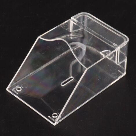 Couvercle de pluie en plastique pour sonnette, couvercle de verrouillage de contrôle d'accès étanche avec contrôle d'empreintes digitales pour CACAZI