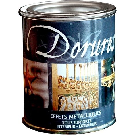 Dorures tous supports RICHARD protège et décore Conditionnement: 125 ml - Teinte: DORURE LAITON (1/2)