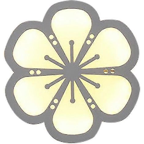 Lámpara de pared LED con forma de mariposa y flores para dormitorio, sala de estar, pasillo, luz decorativa T(7)