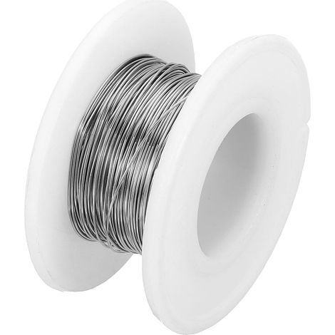 Heating Resistive Wire 33 FT, Resistant Wire 0.4mm 26 Gauge For Winding, Coil Heating Element, Resistance Wire For Household Appliances Industry Materials (1/5)