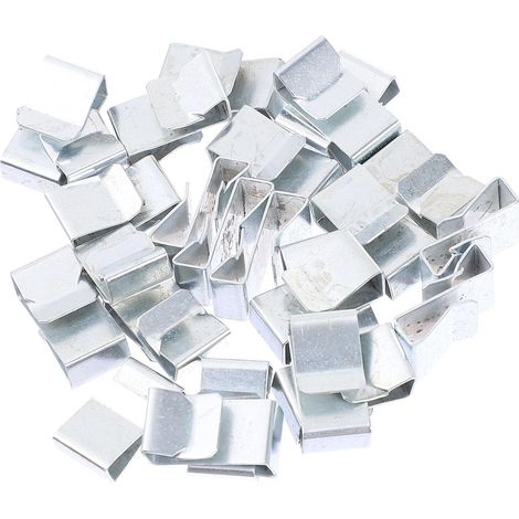 Clips de Fixation Câble Remorque 25 Pièces en Acier Inoxydable Supports Métalliques pour Attache Fil Électrique et Câblage Remorque (1/5)