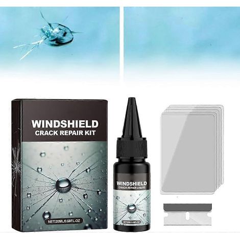 Cracks Gone Glass Repair Kit, Car Windshield Crack Repair Fluid Multifunctional Cracks Gone Glass Repair Fluid, Upgrade Windshield Crack Repair Fluid (1/5)