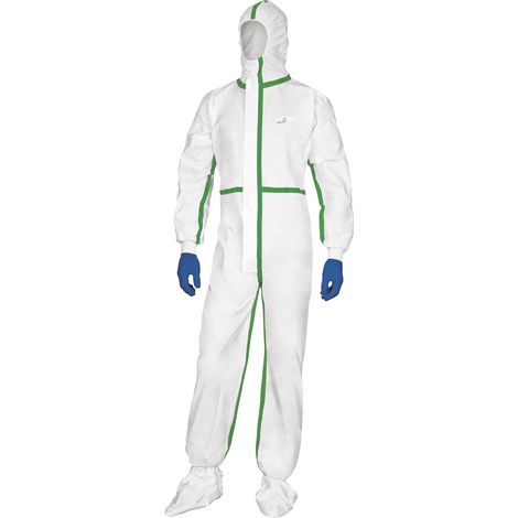 Combinaison jetable avec cagoule deltatek 5000 - type 4b - coutures étanchées DELTA PLUS - DT119   38/40 (M)