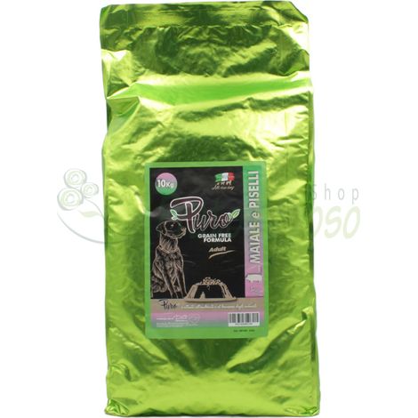 MP10M - Crocchette GRAIN FREE monoproteiche maiale e piselli 10 Kg (1/2)