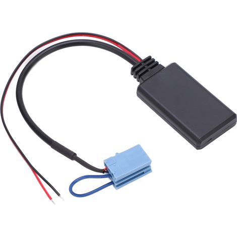 Adaptateur Bluetooth Voiture Module AUX 8 Broches Mini ISO Sans Fil Compatible Autoradio Smart Fortwo 450 (1/5)