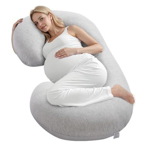 Coussin de Grossesse - Forme C Oreiller de Maternité pour Tout (1/5)