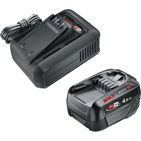 GARDENA 14915-20 Starter Kit QC AL 18V-44 + 1 x 4,0 Ah SoC Werkzeug-Akku und Ladegerät 18 V 4.0 Ah